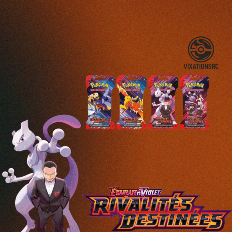 Booster Blister EV10 Rivalités Destinées (ArtSet)
