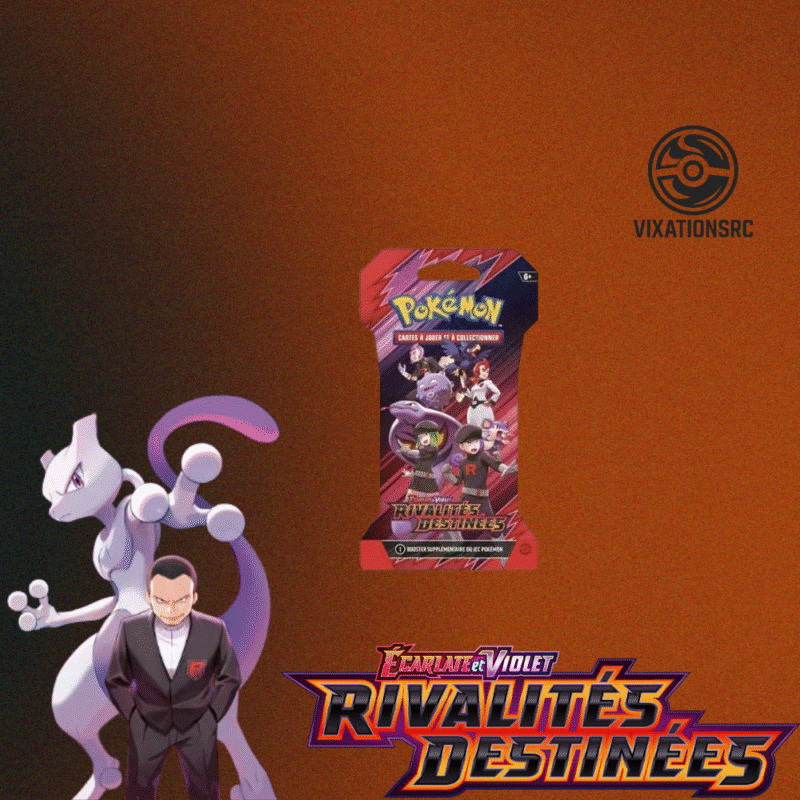 Booster Blister EV10 Rivalités Destinées (Illusrations aléatoire)